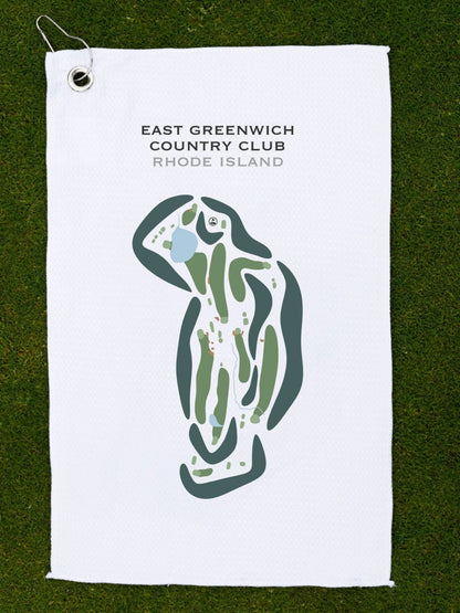 East Greenwich Country Club, Rhode Island - Printed Golf Courses