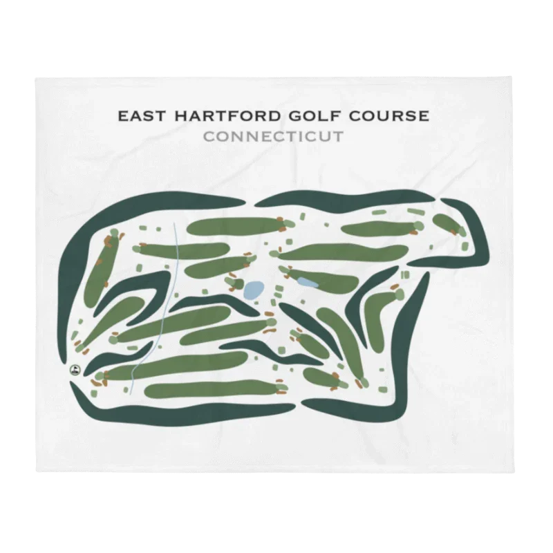 East Hartford Golf Course, Connecticut - Printed Golf Courses