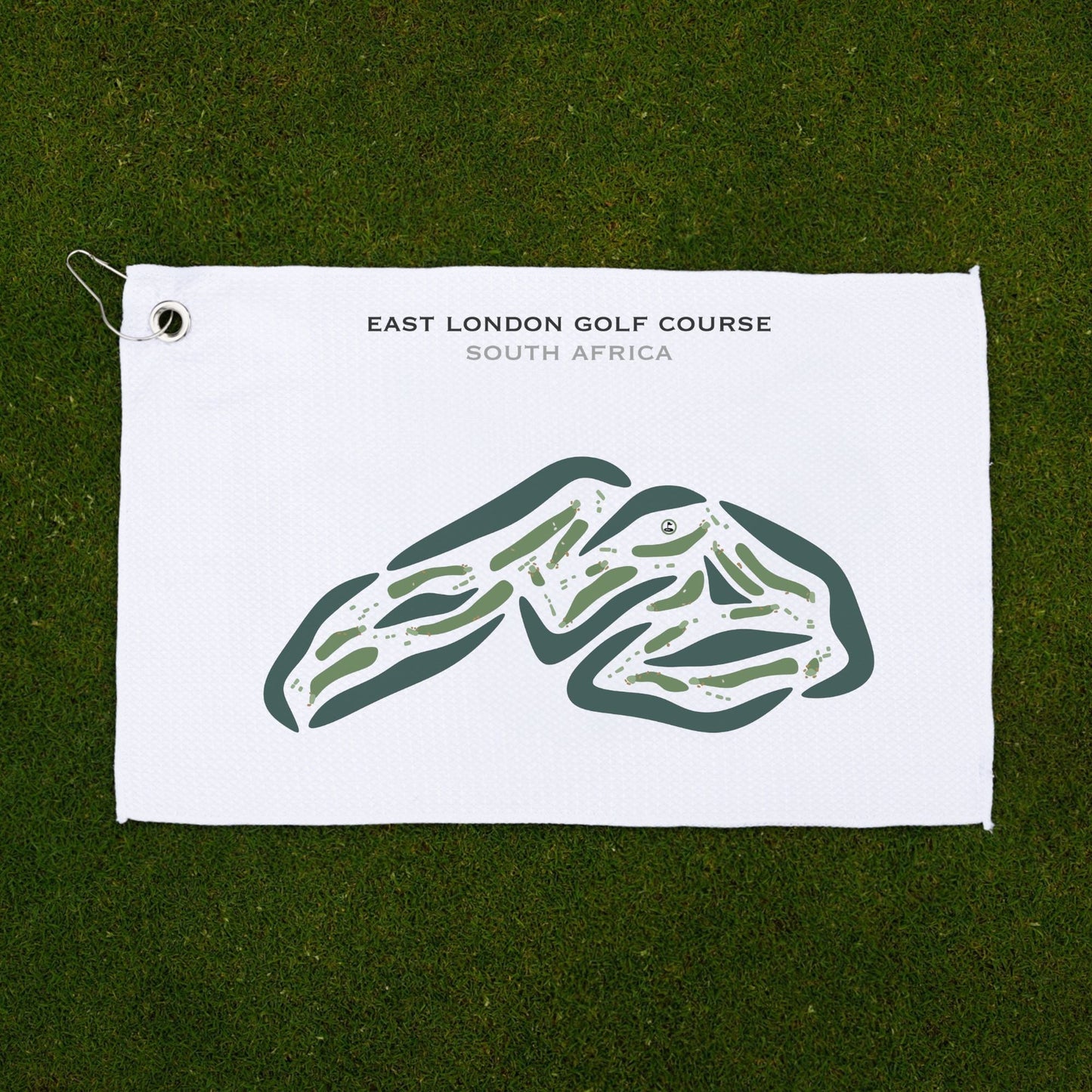 East London Golf Club, South Africa - Printed Golf Courses