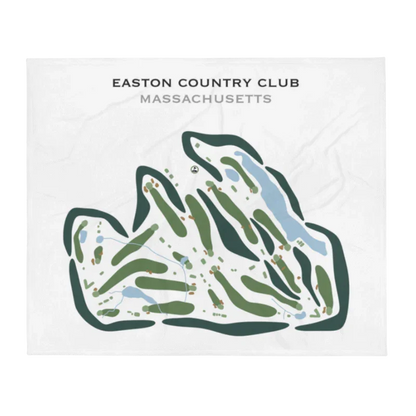 Easton Country Club, Massachusetts - Printed Golf Courses