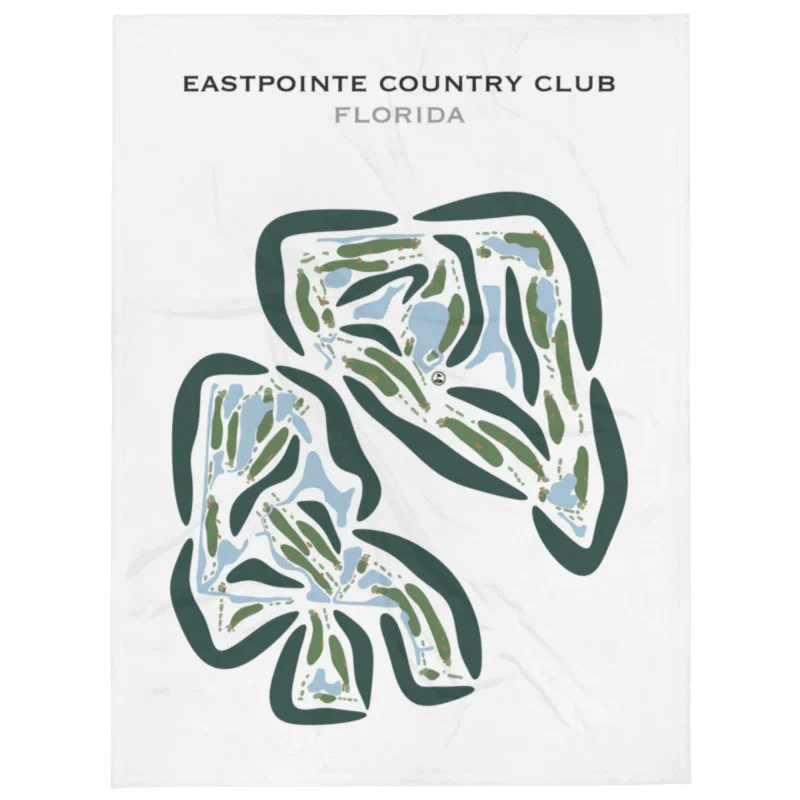 EastPointe Country Club, Florida - Printed Golf Courses