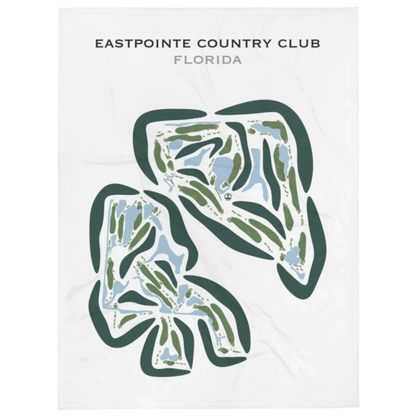 EastPointe Country Club, Florida - Printed Golf Courses