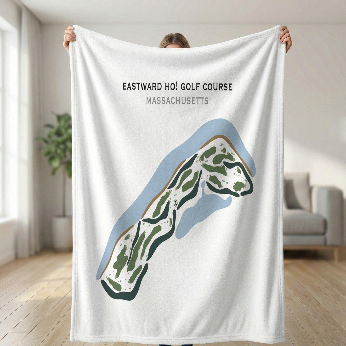Eastward Ho! Golf Course, Massachusetts - Printed Golf Courses