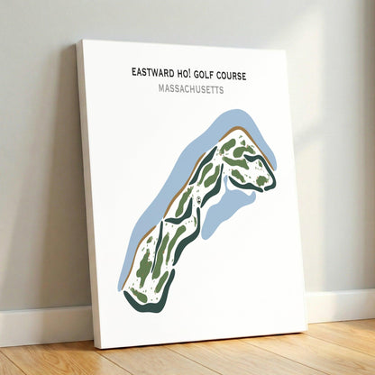 Eastward Ho! Golf Course, Massachusetts - Printed Golf Courses