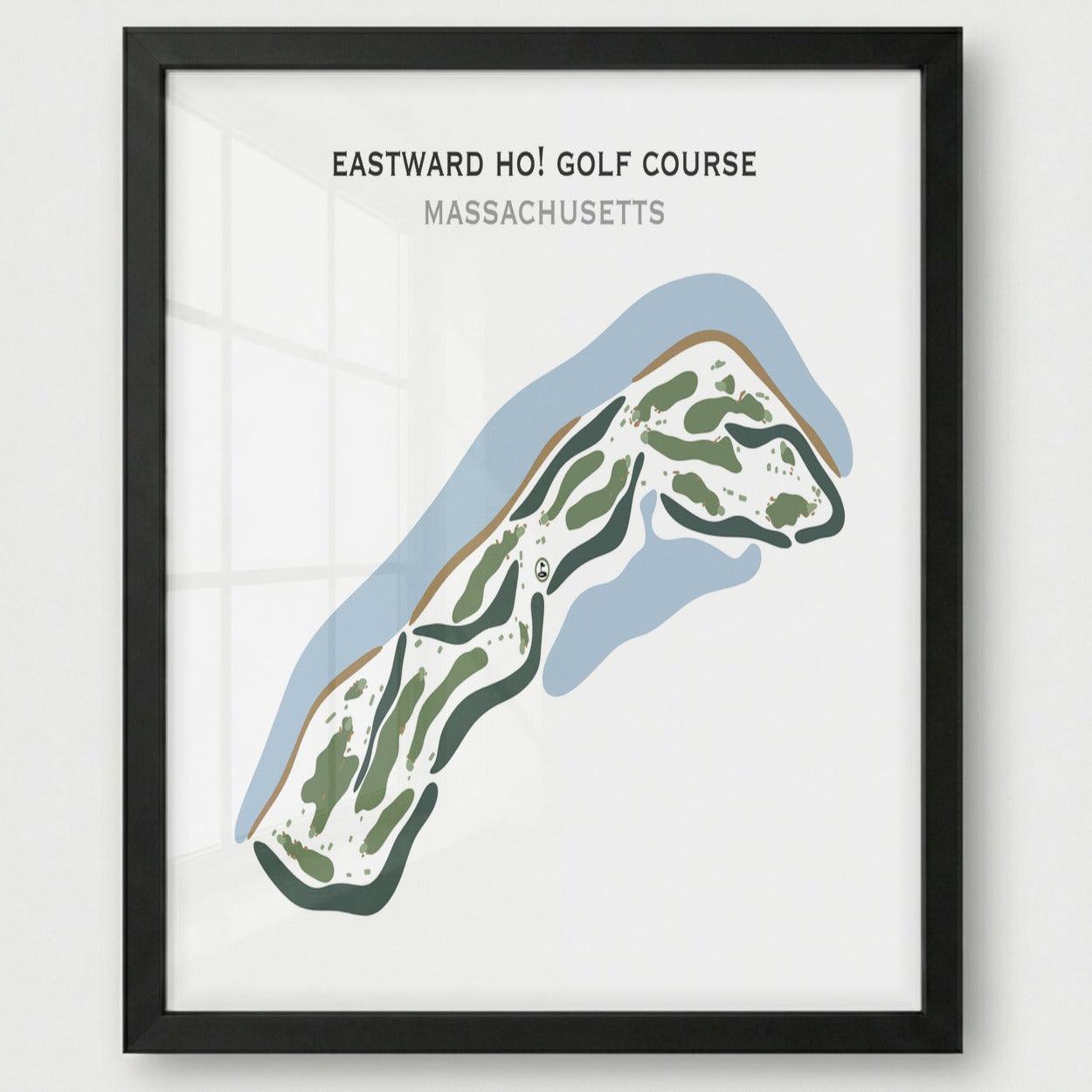 Eastward Ho! Golf Course, Massachusetts - Printed Golf Courses