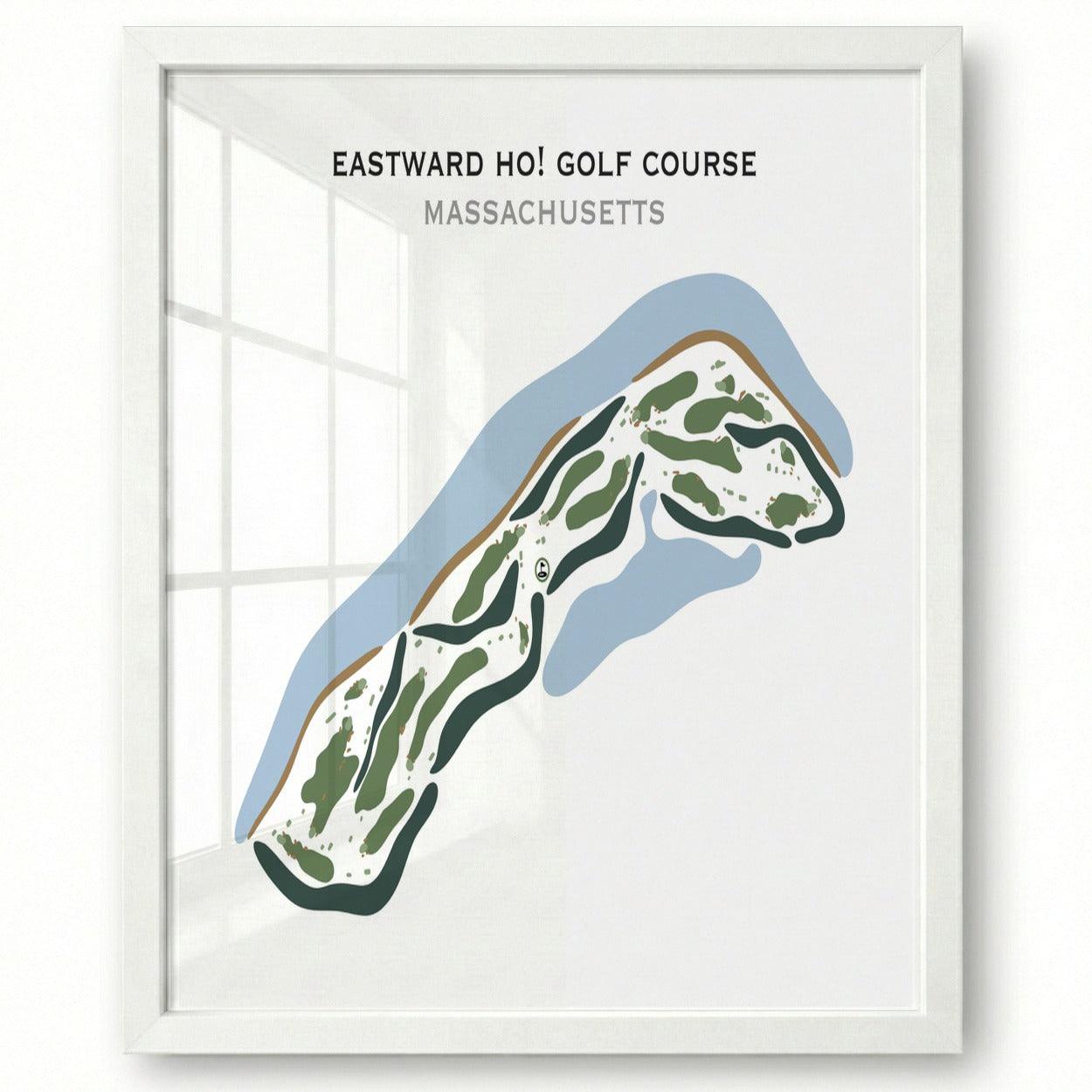 Eastward Ho! Golf Course, Massachusetts - Printed Golf Courses