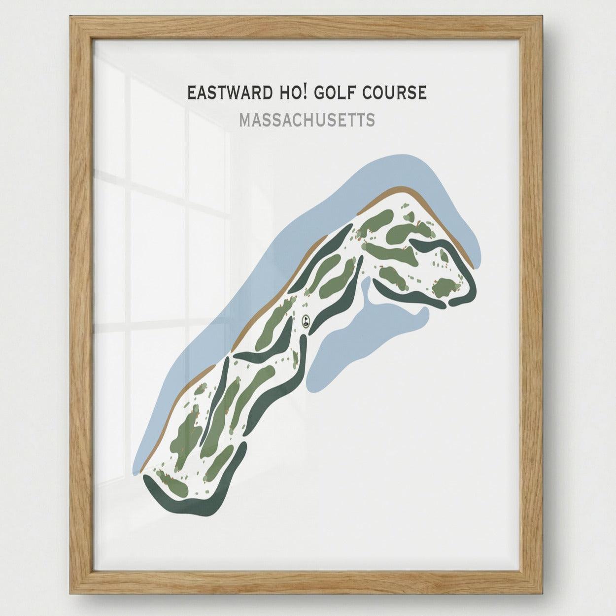 Eastward Ho! Golf Course, Massachusetts - Printed Golf Courses
