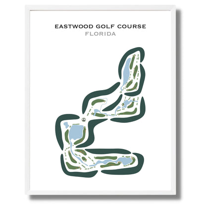 Eastwood Golf Course, Florida - Printed Golf Courses