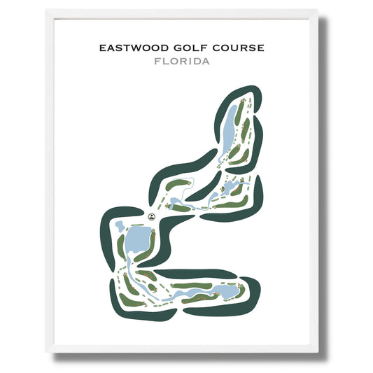 Eastwood Golf Course, Florida - Printed Golf Courses