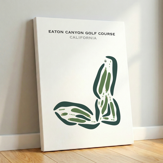 Eaton Canyon Golf Course, California - Printed Golf Courses
