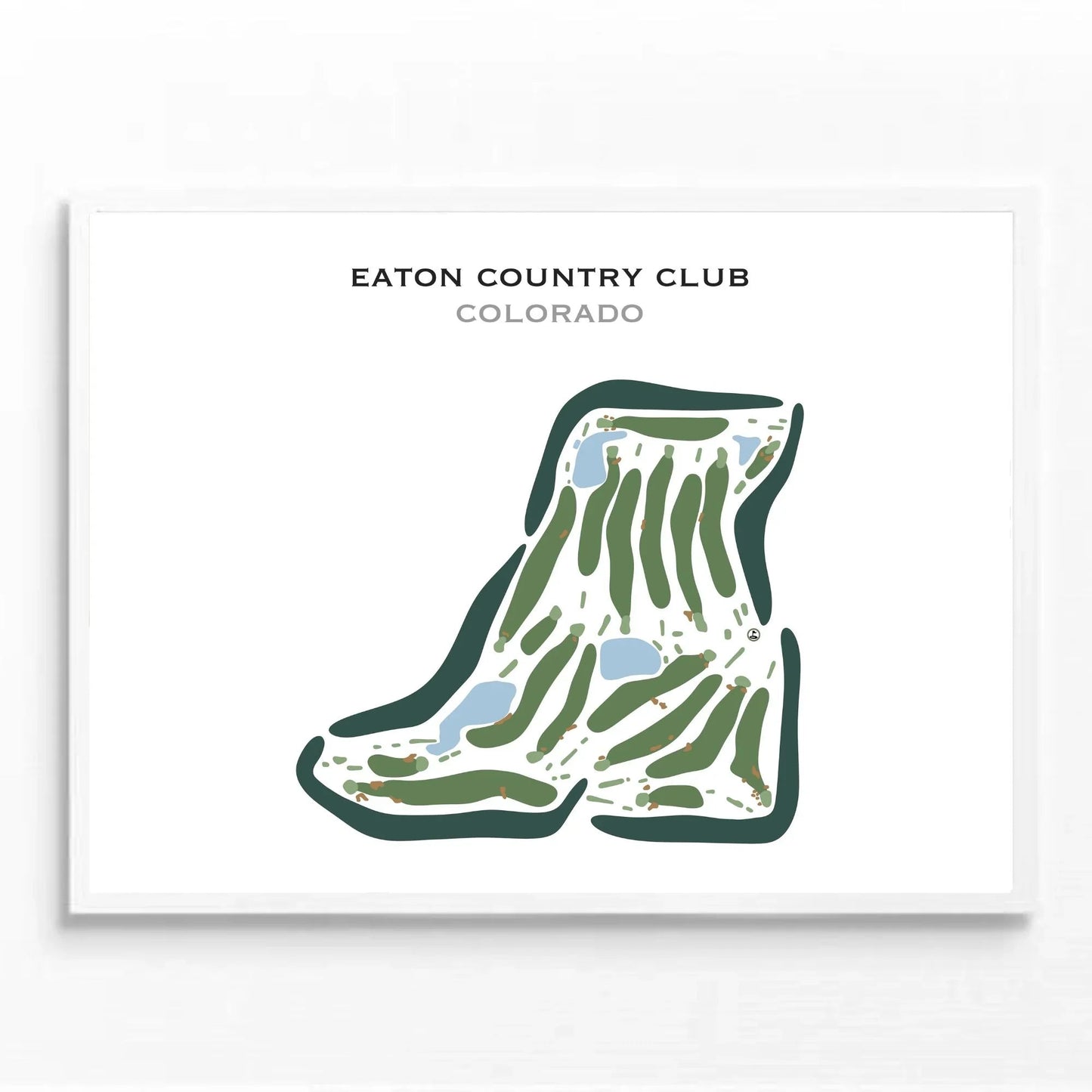 Eaton Country Club, Colorado - Printed Golf Courses