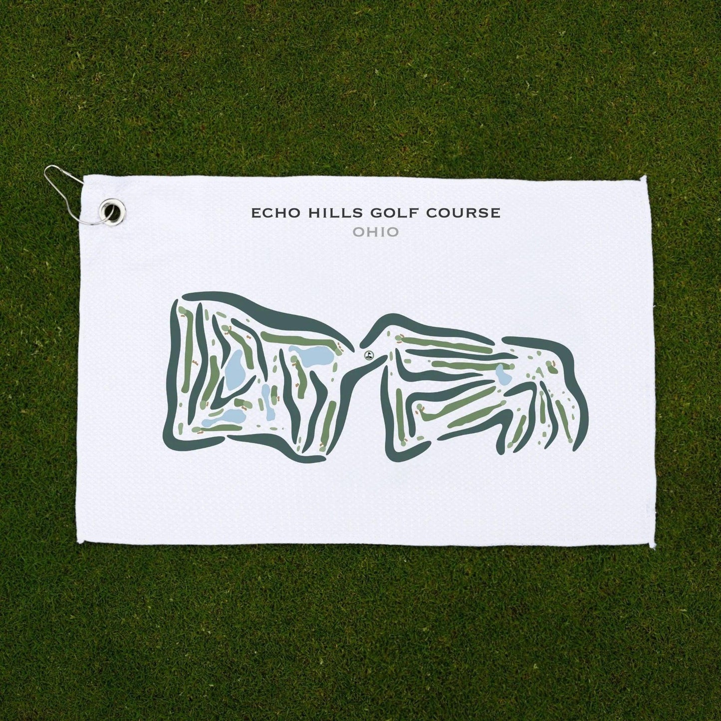 Echo Hills Golf Course, Ohio - Printed Golf Courses
