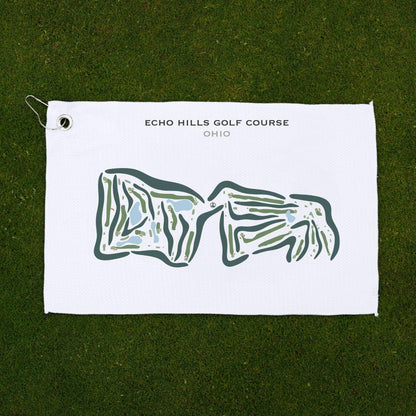 Echo Hills Golf Course, Ohio - Printed Golf Courses