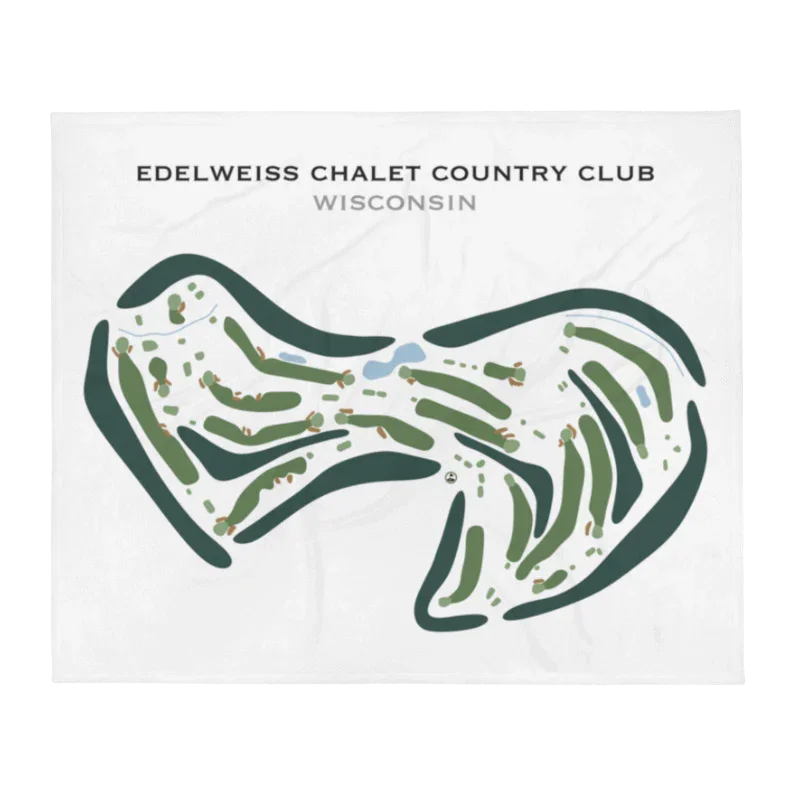 Edelweiss Chalet Country Club, Wisconsin - Printed Golf Course
