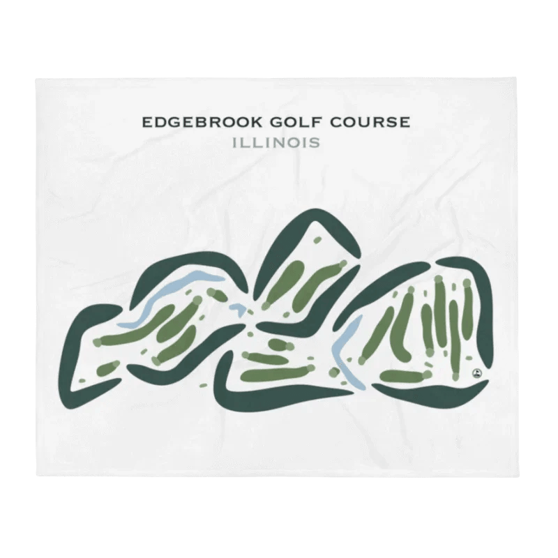 Edgebrook Golf Course, Illinois - Printed Golf Courses