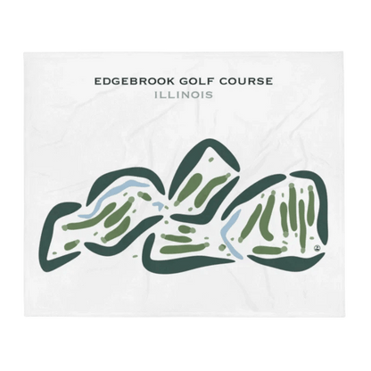 Edgebrook Golf Course, Illinois - Printed Golf Courses