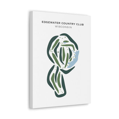 Edgewater Country Club, Wisconsin - Printed Golf Courses
