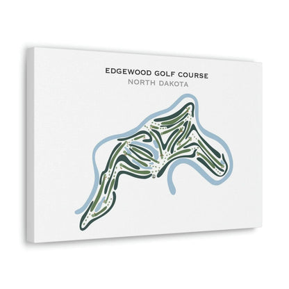 Edgewood Golf Course, North Dakota - Printed Golf Courses