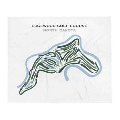 Edgewood Golf Course, North Dakota - Printed Golf Courses