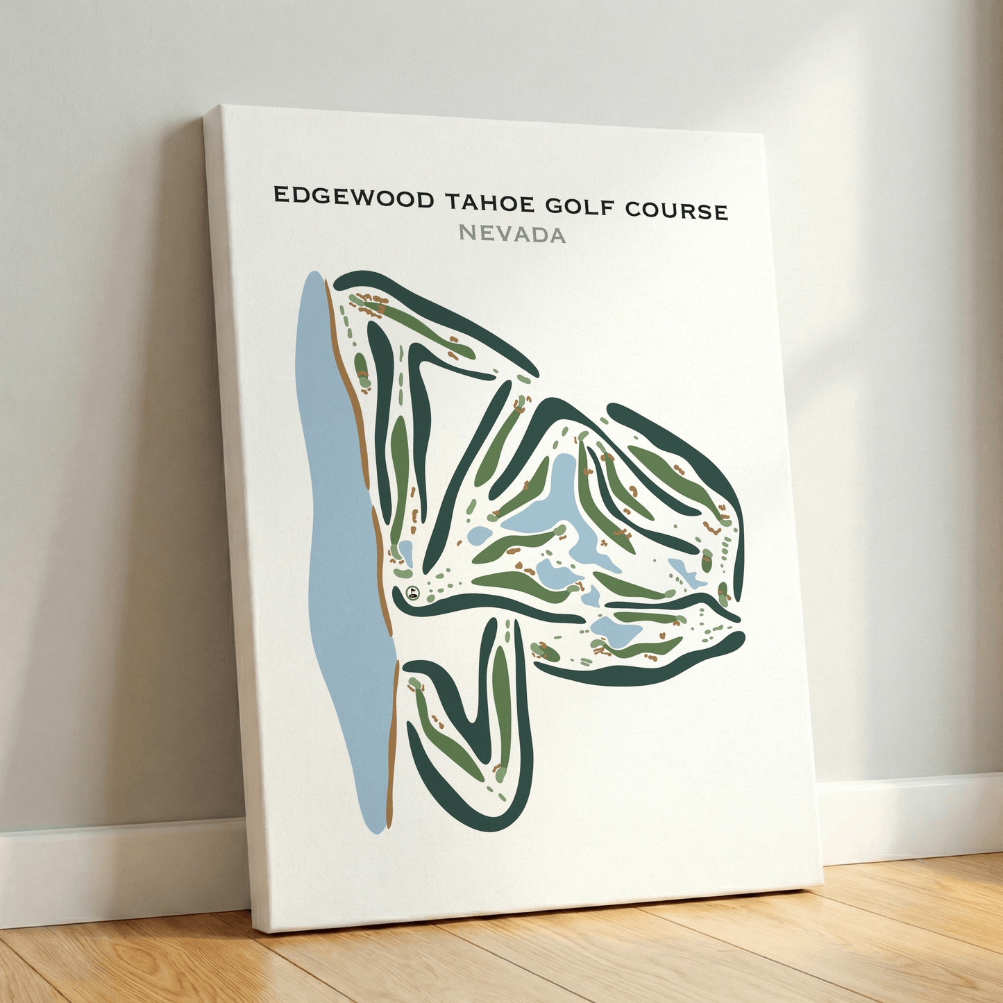 Edgewood Tahoe Golf Course, Nevada - Printed Golf Courses