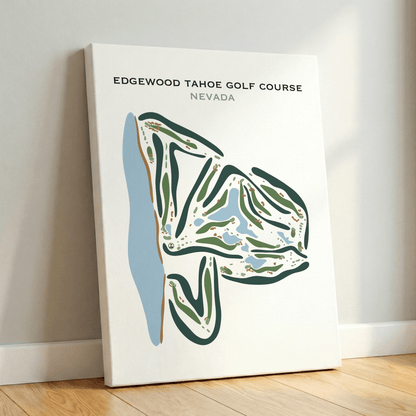 Edgewood Tahoe Golf Course, Nevada - Printed Golf Courses
