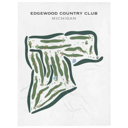 Edgewood Country Club, Michigan - Printed Golf Courses