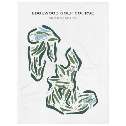 Edgewood Golf Course, Wisconsin - Printed Golf Course