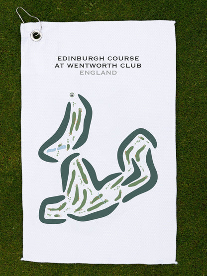 Edinburgh Course at Wentworth Golf Club, England - Printed Golf Courses