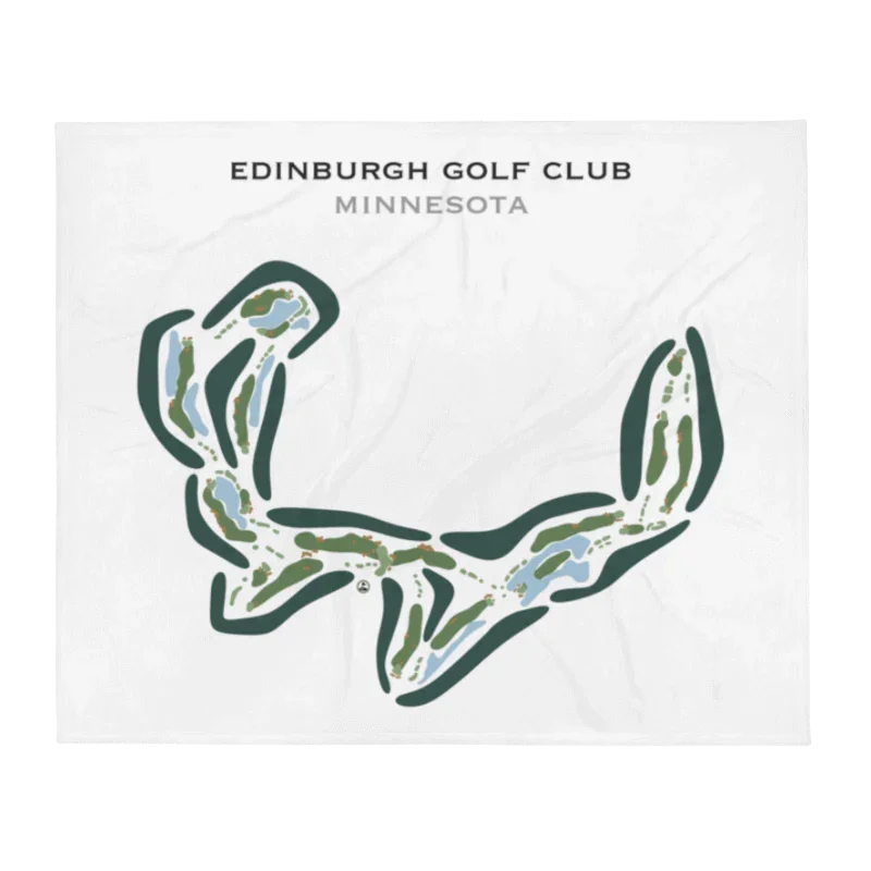 Edinburgh Golf Club, Minnesota - Printed Golf Courses