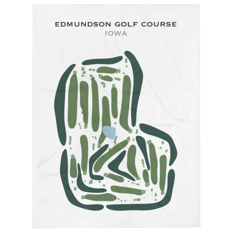 Edmundson Golf Course, Iowa - Printed Golf Courses