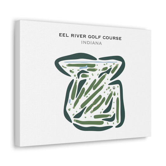 Eel River Golf Course, Indiana - Printed Golf Courses