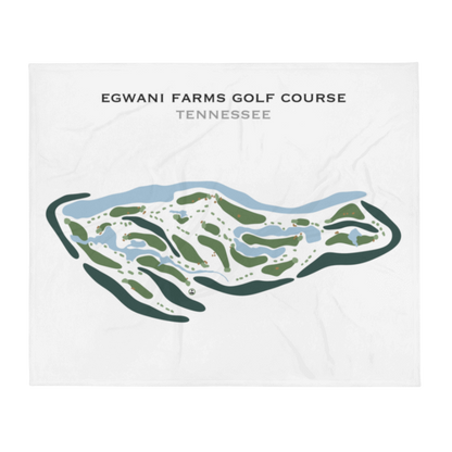 Egwani Farms Golf Course, Tennessee - Printed Golf Courses