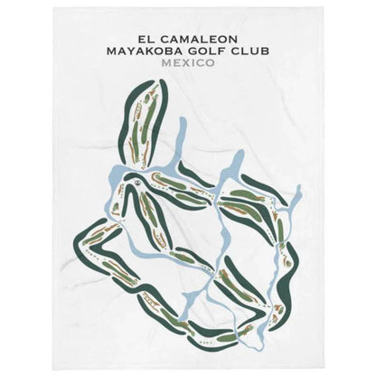 El Camaleón Mayakoba Golf Club, Mexico - Printed Golf Courses