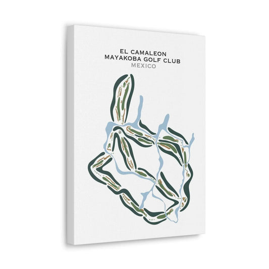 El Camaleón Mayakoba Golf Club, Mexico - Printed Golf Courses