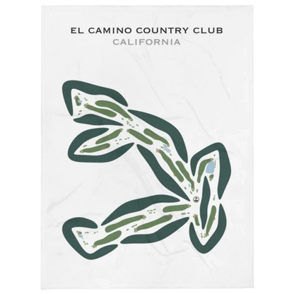 El Camino Country Club, California - Printed Golf Courses