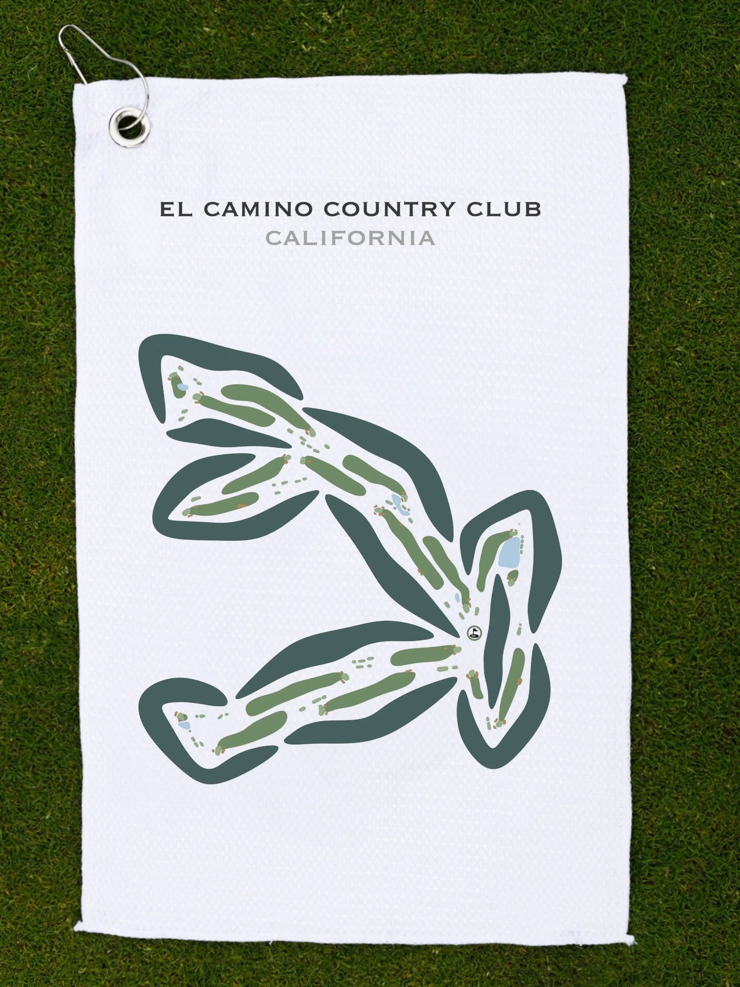 El Camino Country Club, California - Printed Golf Courses
