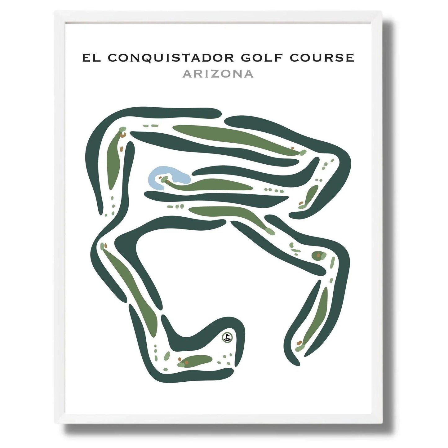El Conquistador Golf Course, Arizona - Printed Golf Courses