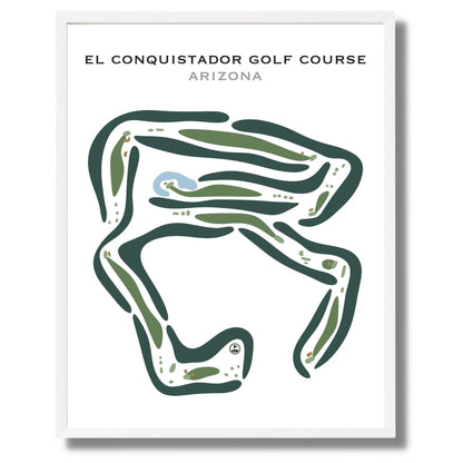 El Conquistador Golf Course, Arizona - Printed Golf Courses