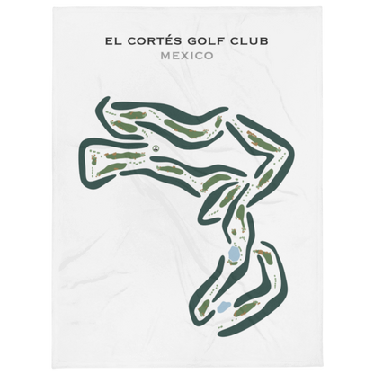 El CortÃ©s Golf Club, Mexico - Printed Golf Courses