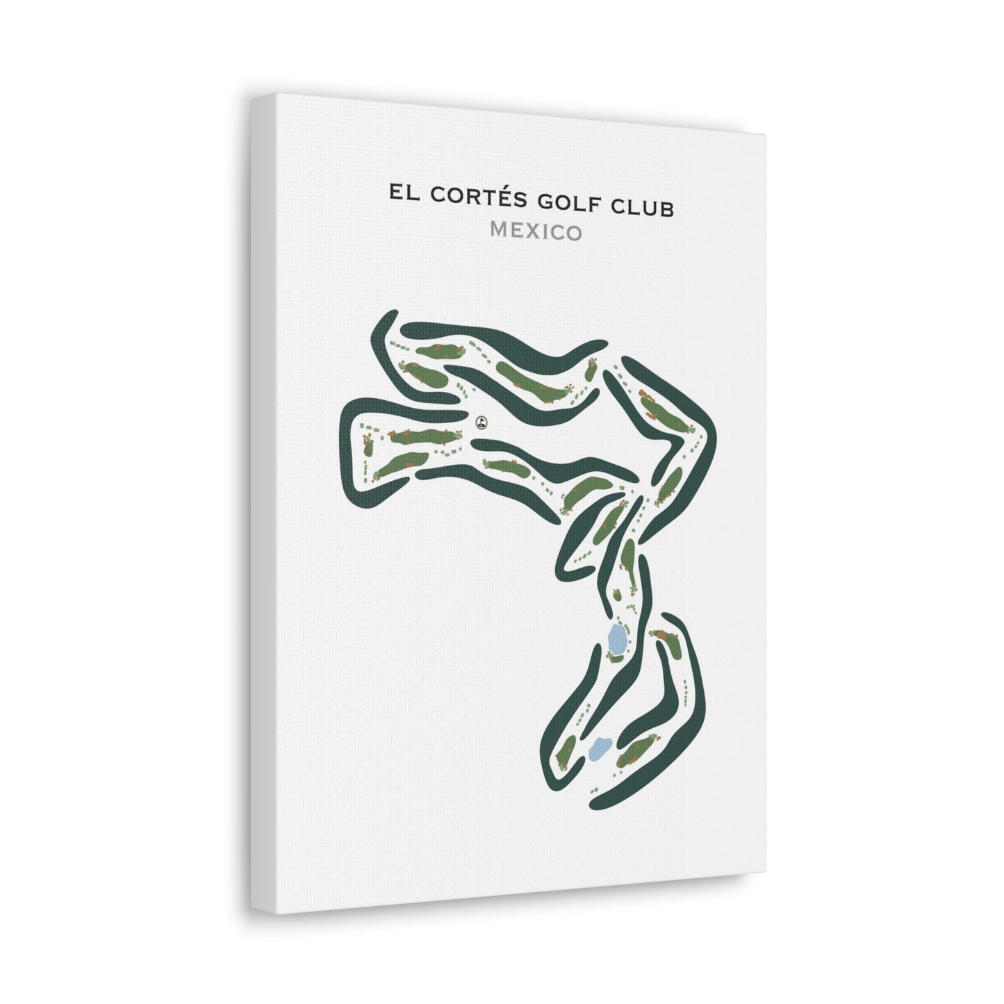 El CortÃ©s Golf Club, Mexico - Printed Golf Courses
