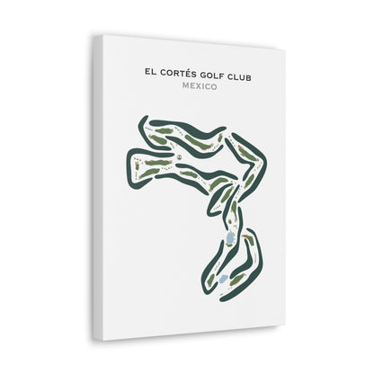 El CortÃ©s Golf Club, Mexico - Printed Golf Courses