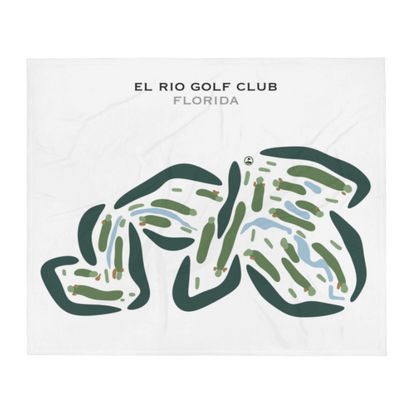 El Rio Golf Club, Florida - Printed Golf Courses