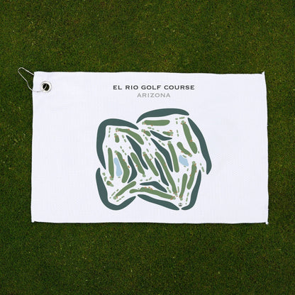 El Rio Golf Course, Tucson, Arizona - Printed Golf Courses