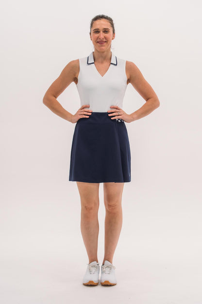Elastic Waistband Skirt