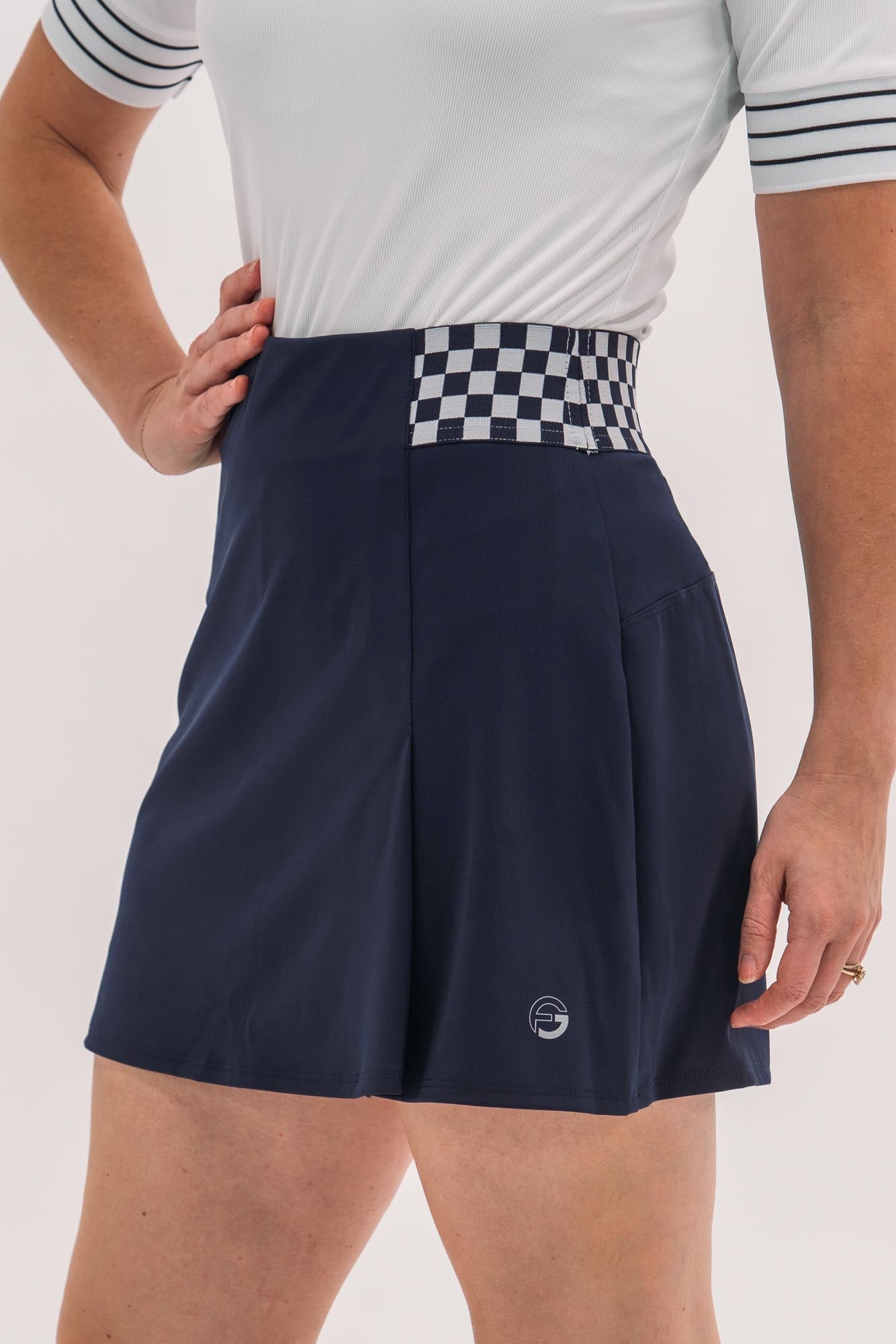 Elastic Waistband Skirt