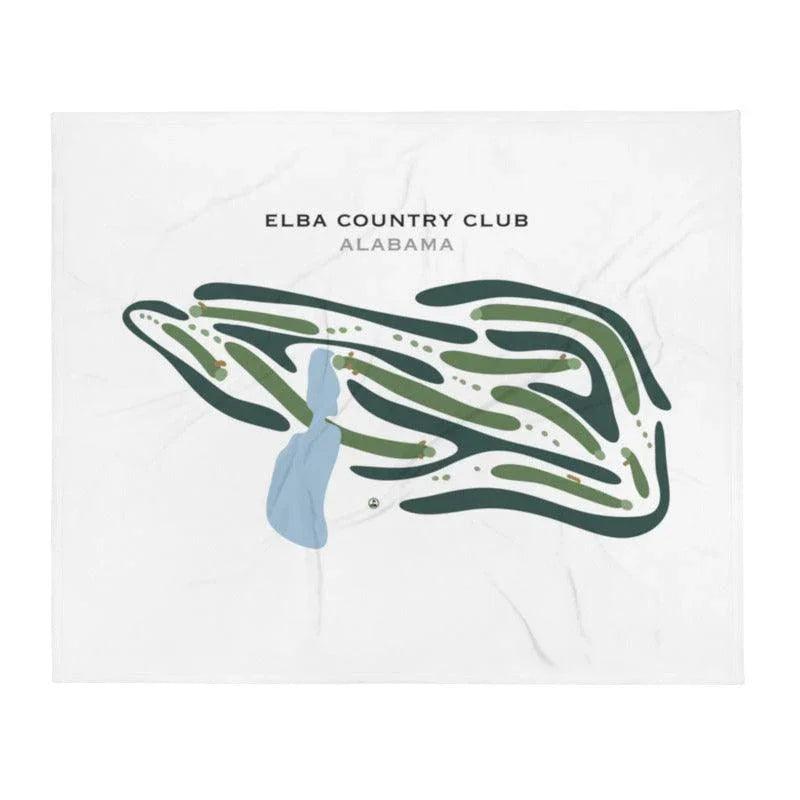 Elba Country Club, Alabama - Printed Golf Courses