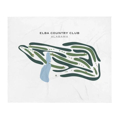 Elba Country Club, Alabama - Printed Golf Courses