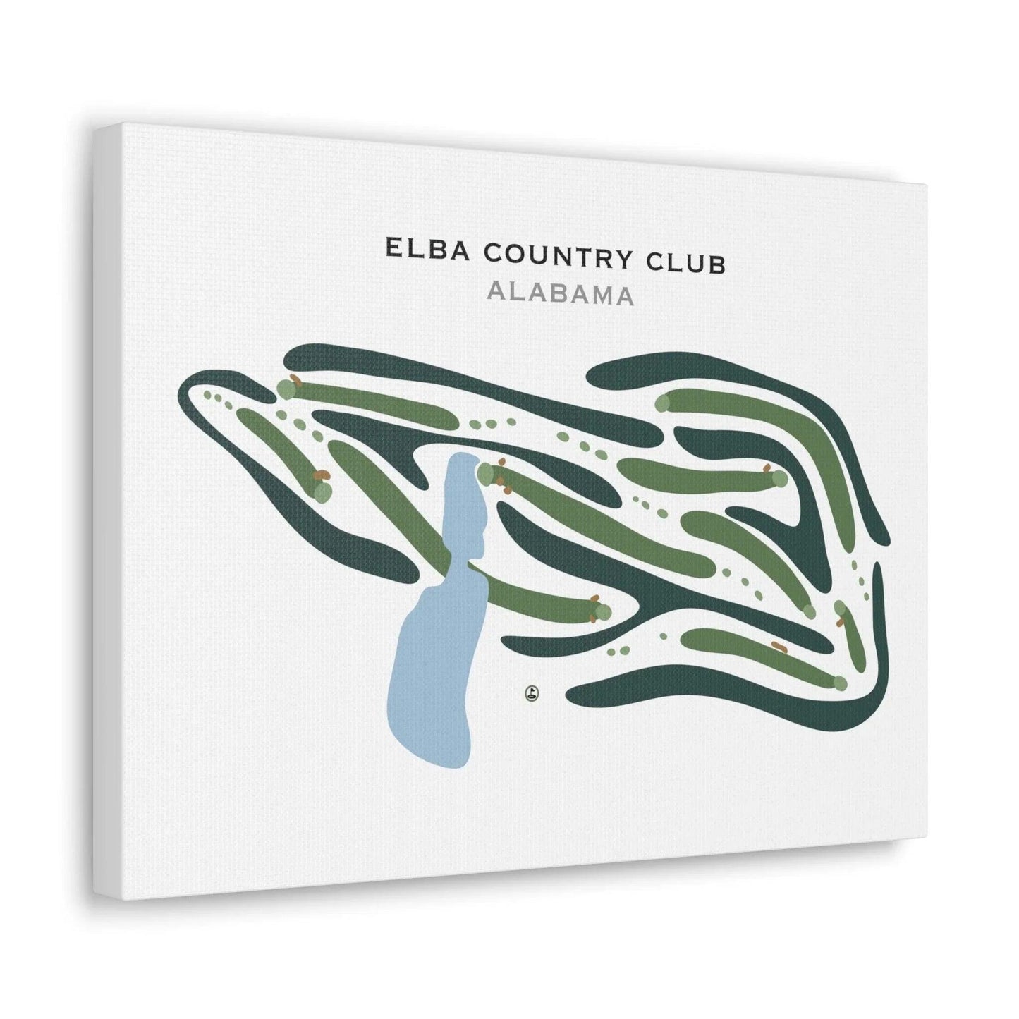 Elba Country Club, Alabama - Printed Golf Courses
