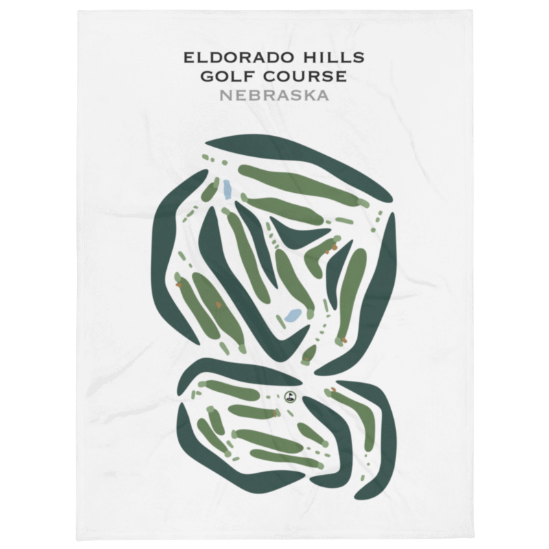 Eldorado Hills Golf Course, Nebraska - Printed Golf Courses