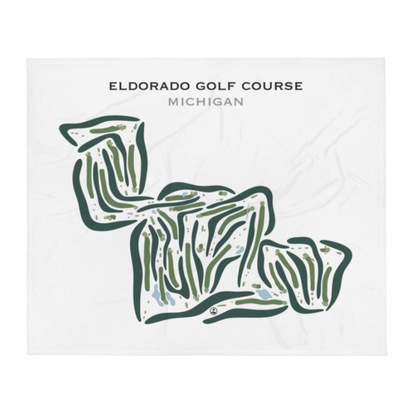 Eldorado Golf Course, Mason, Michigan - Printed Golf Courses